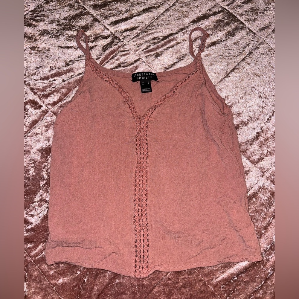 Dusty Pink Tank Top